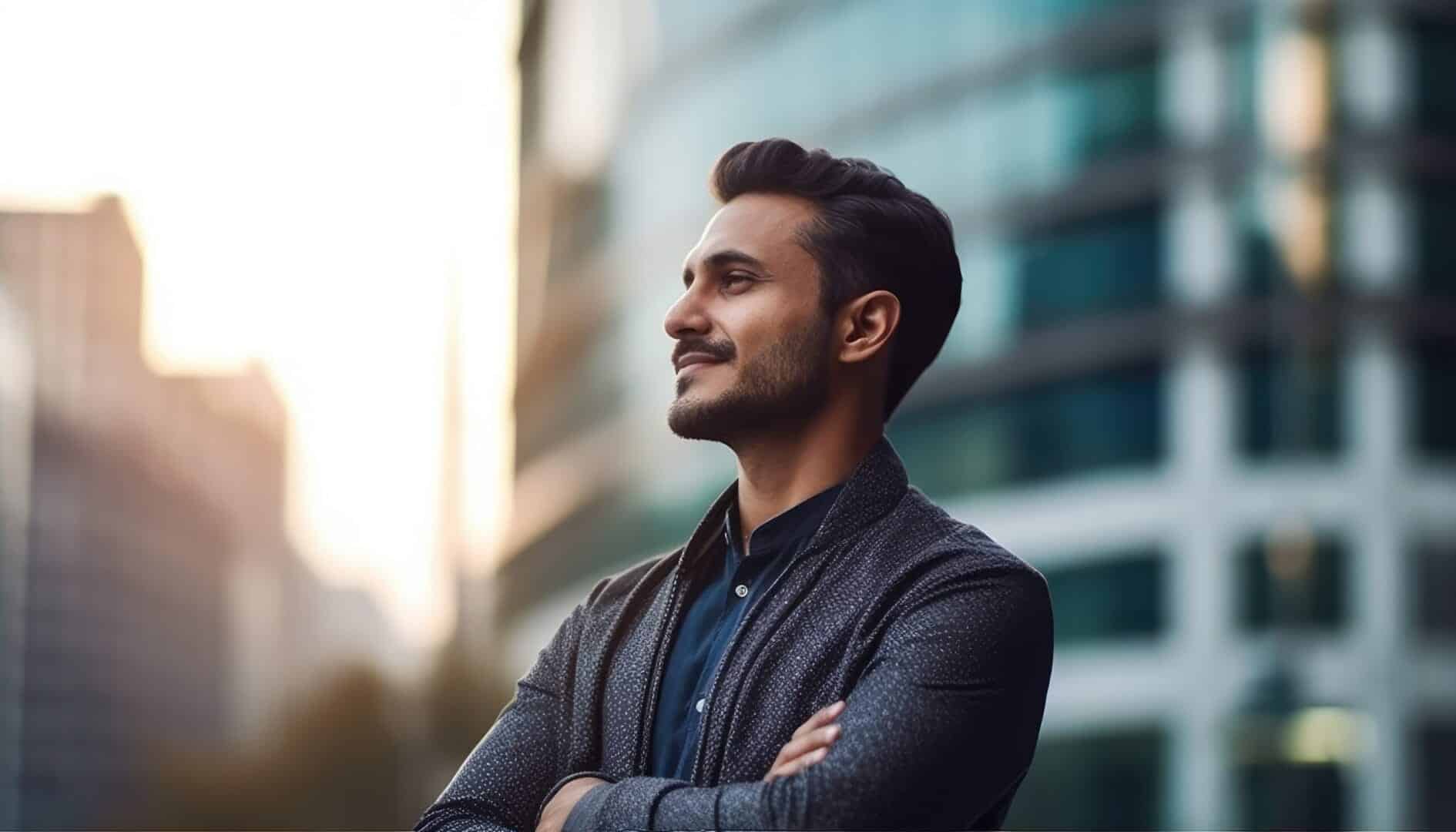 Man thinking about the signs of someone with dual diagnosis